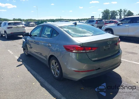 2018 Hyundai Elantra Sel z USA, uszkodzony, nr VIN KMHD84LF3JU585387
